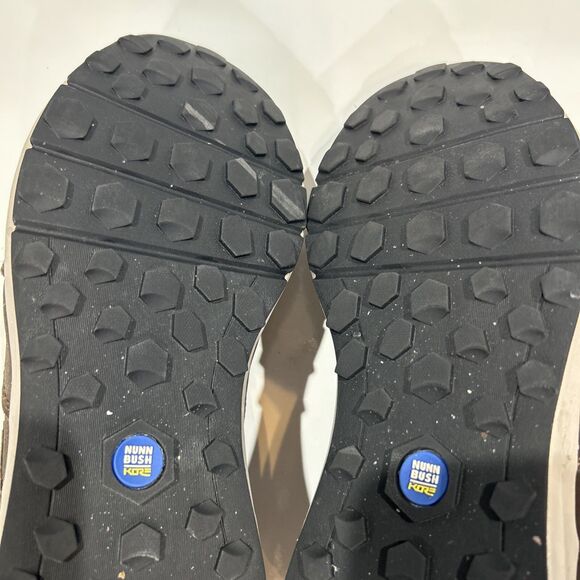 Nunn Bush 10.5 W Bloom Brown Nubuck Leather Slip On Loafer Sneakers Comfort Shoe - Picture 15 of 15